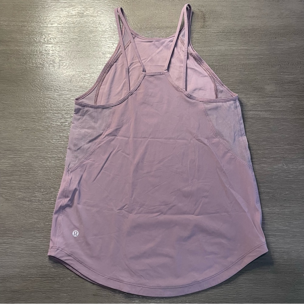 Lululemon Purple Tank Top Run Off Route Frosted Mulberry 4 - Picture 4 of 10